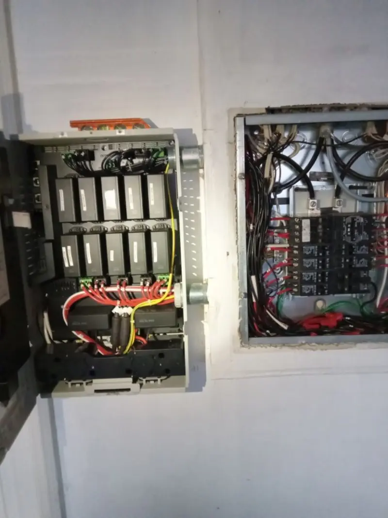 Electrical panel upgrade completed for Indoor Lighting Installation in Oxford